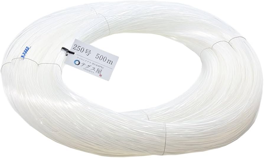 ナイロンテグス60号100m✖️3巻、50号100m✖️2巻セット販売